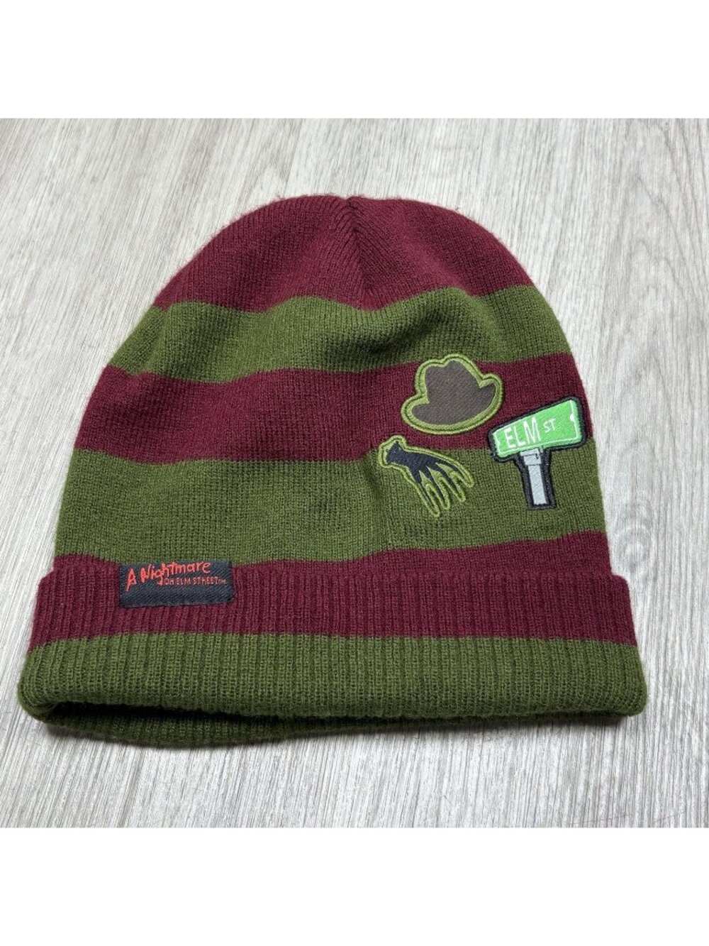 A Nightmare on Elm Street Winter Beanie Hat Halloween Freddy One Size
